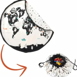 Online Play&Go Sac à jouets 2 en 1 réversible Noomad Original Worldmap