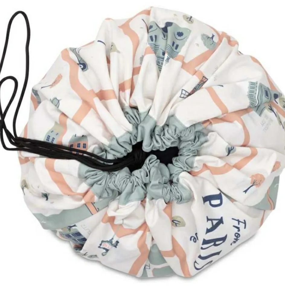 Sac à jouets 2 en 1 réversible Noomad Original Paris Map|Play&Go Hot