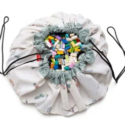 Sac à jouets 2 en 1 réversible Noomad Original Paris Map|Play&Go Hot