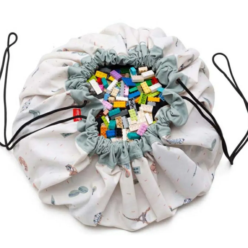 Sac à jouets 2 en 1 réversible Noomad Original Paris Map|Play&Go Hot