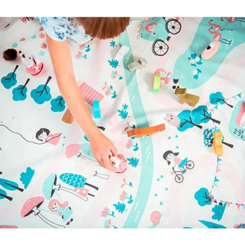 Sac à jouets 2 en 1 réversible Noomad Original Walk in a Park|Play&Go Online