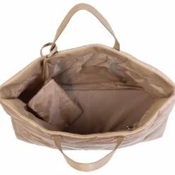Sac à langer à anses Family bag matelassé beige|Childhome Hot