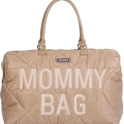 Clearance Childhome Sac à langer à anses Mommy bag matelassé beige