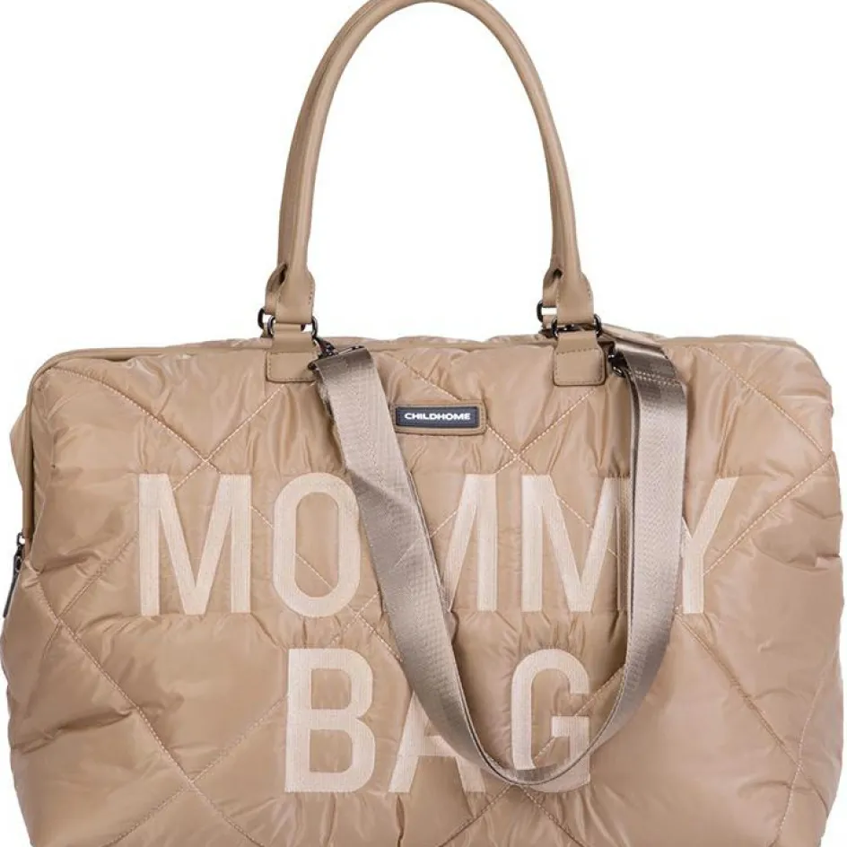 Clearance Childhome Sac à langer à anses Mommy bag matelassé beige