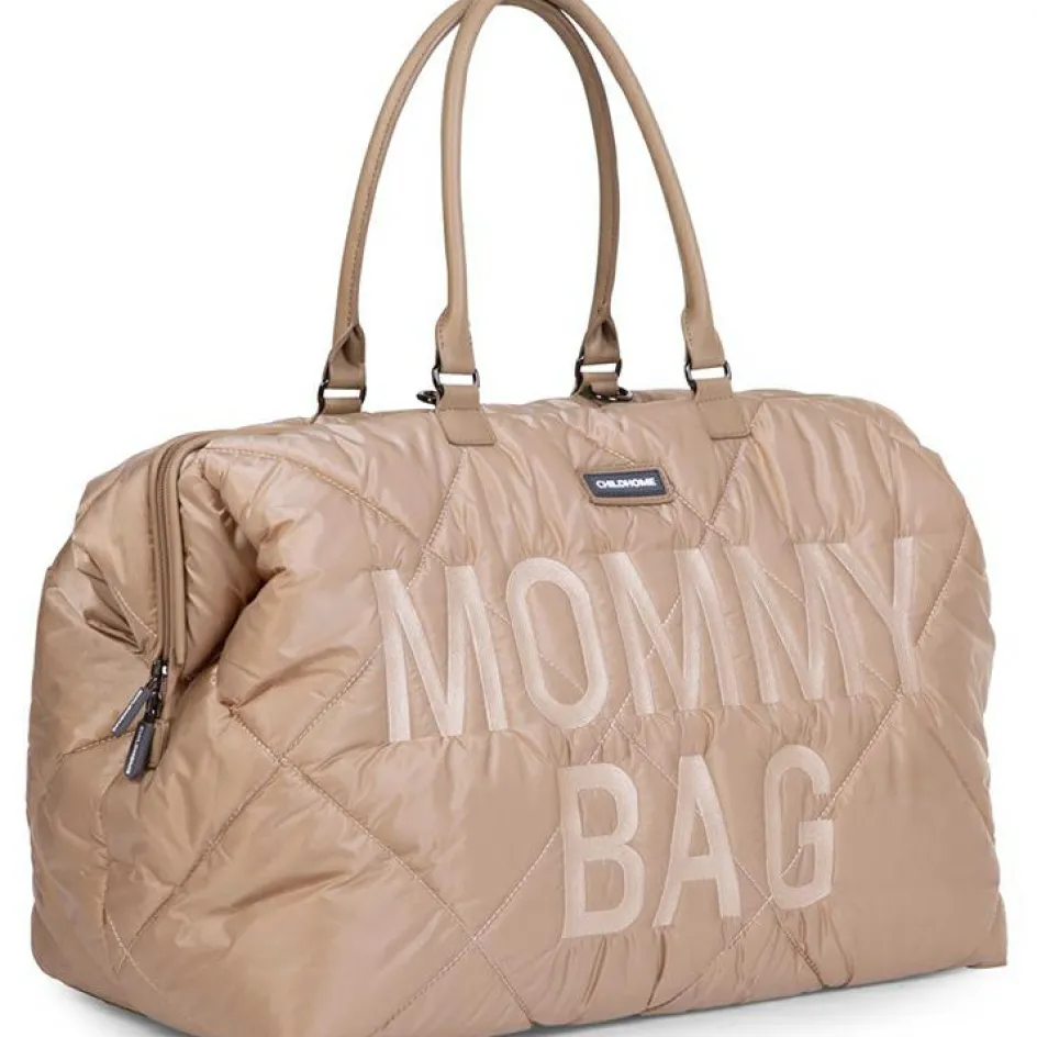 Clearance Childhome Sac à langer à anses Mommy bag matelassé beige