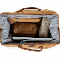Sac à langer à anses Mommy bag large Teddy beige|Childhome Sale