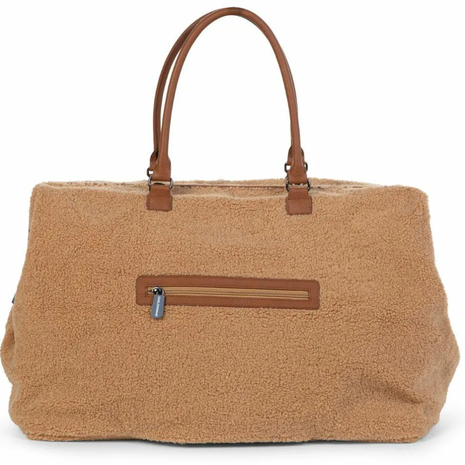 Sac à langer à anses Mommy bag large Teddy beige|Childhome Sale