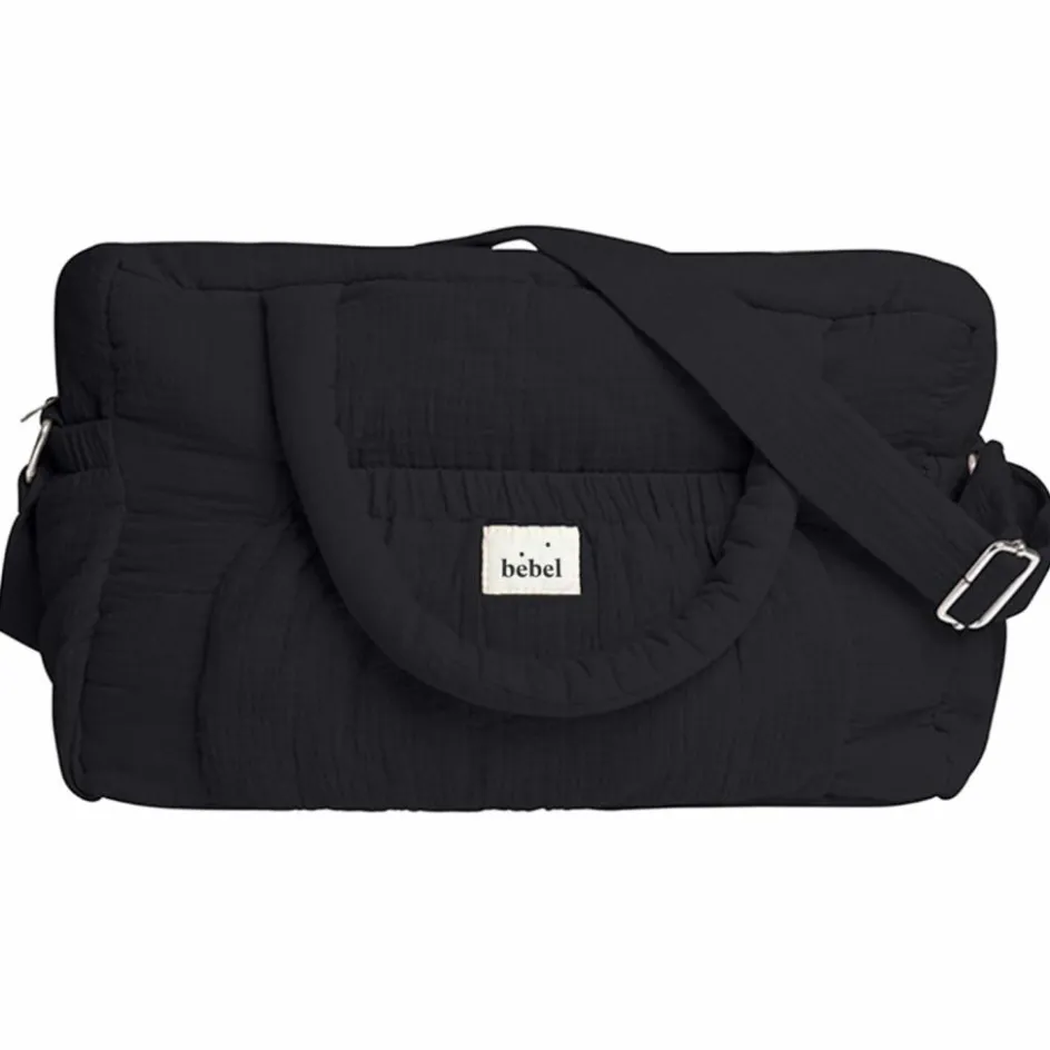 Sac à langer à anses noir réglisse Comme un bonbon|BEBEL Clearance