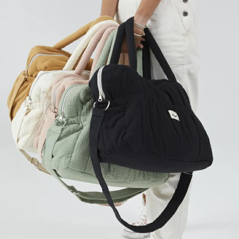 Sac à langer à anses noir réglisse Comme un bonbon|BEBEL Clearance