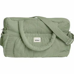 Clearance BEBEL Sac à langer à anses vert amande