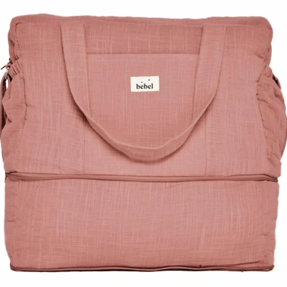BEBEL Sac à langer bandoulière 24-48 h terracotta