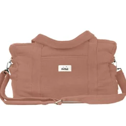 BEBEL Sac à langer bandoulière 24-48 h terracotta