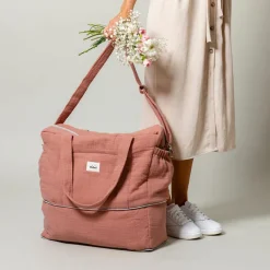 BEBEL Sac à langer bandoulière 24-48 h terracotta