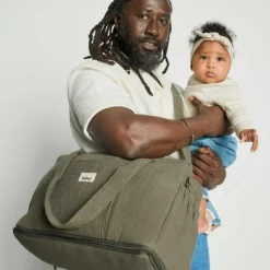 Sac à langer bandoulière 24-48 h kaki|BEBEL Clearance