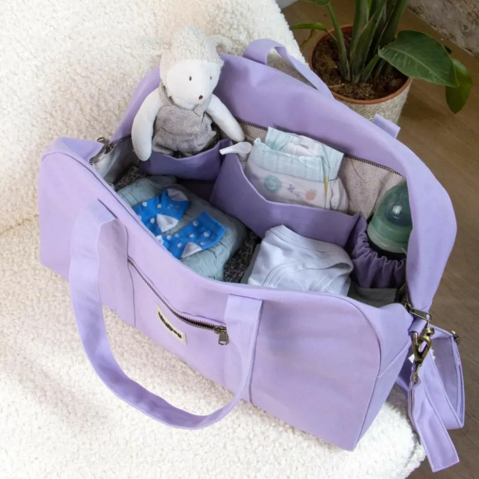 Clearance Hindbag Sac à langer Basile Lilas