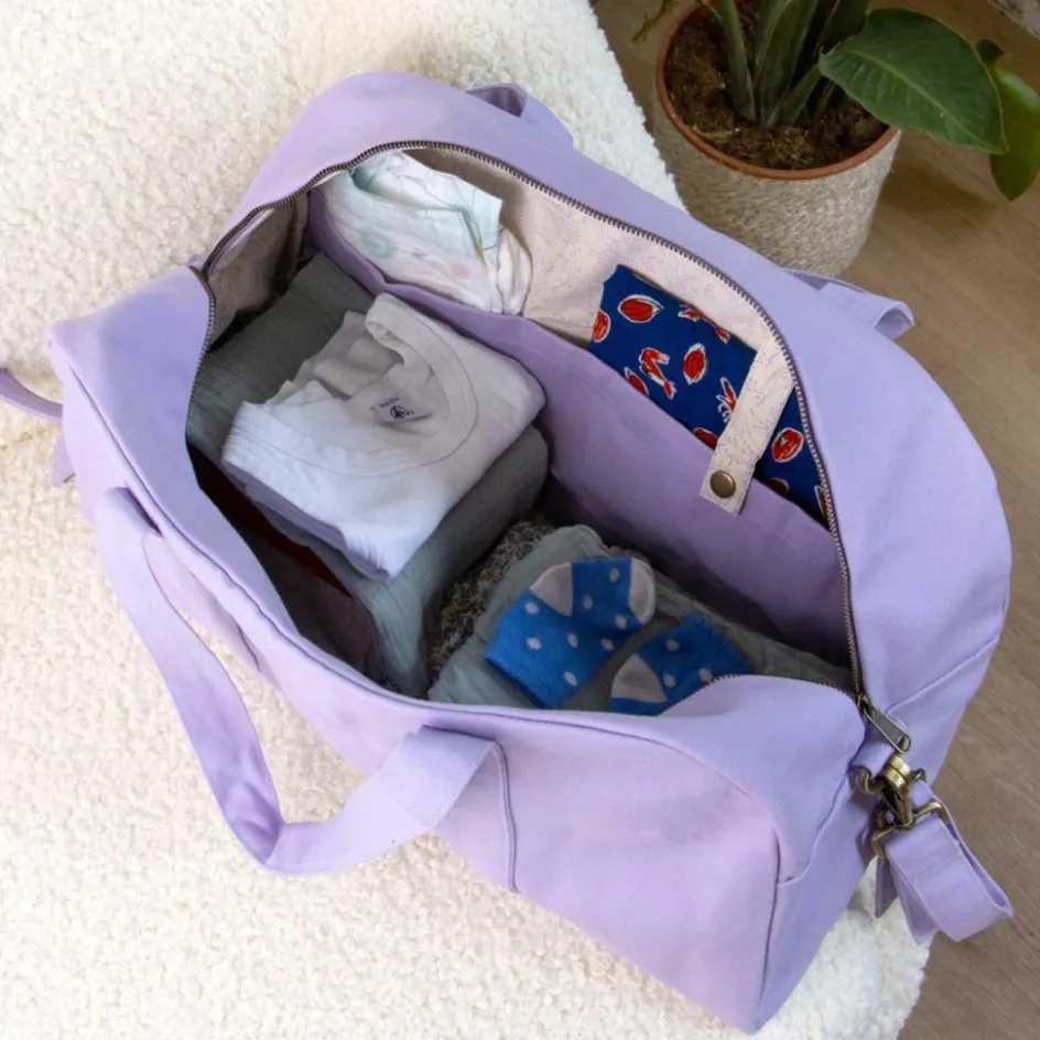 Clearance Hindbag Sac à langer Basile Lilas