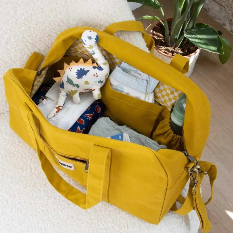 Hot Hindbag Sac à langer Basile Safran