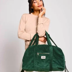 Sac à langer Basile Velours Sapin|Hindbag Sale