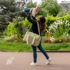 Sac à langer Bowling Olive|Badabulle Hot