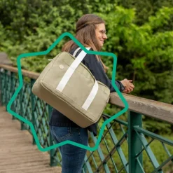 Sac à langer Bowling Olive|Badabulle Hot