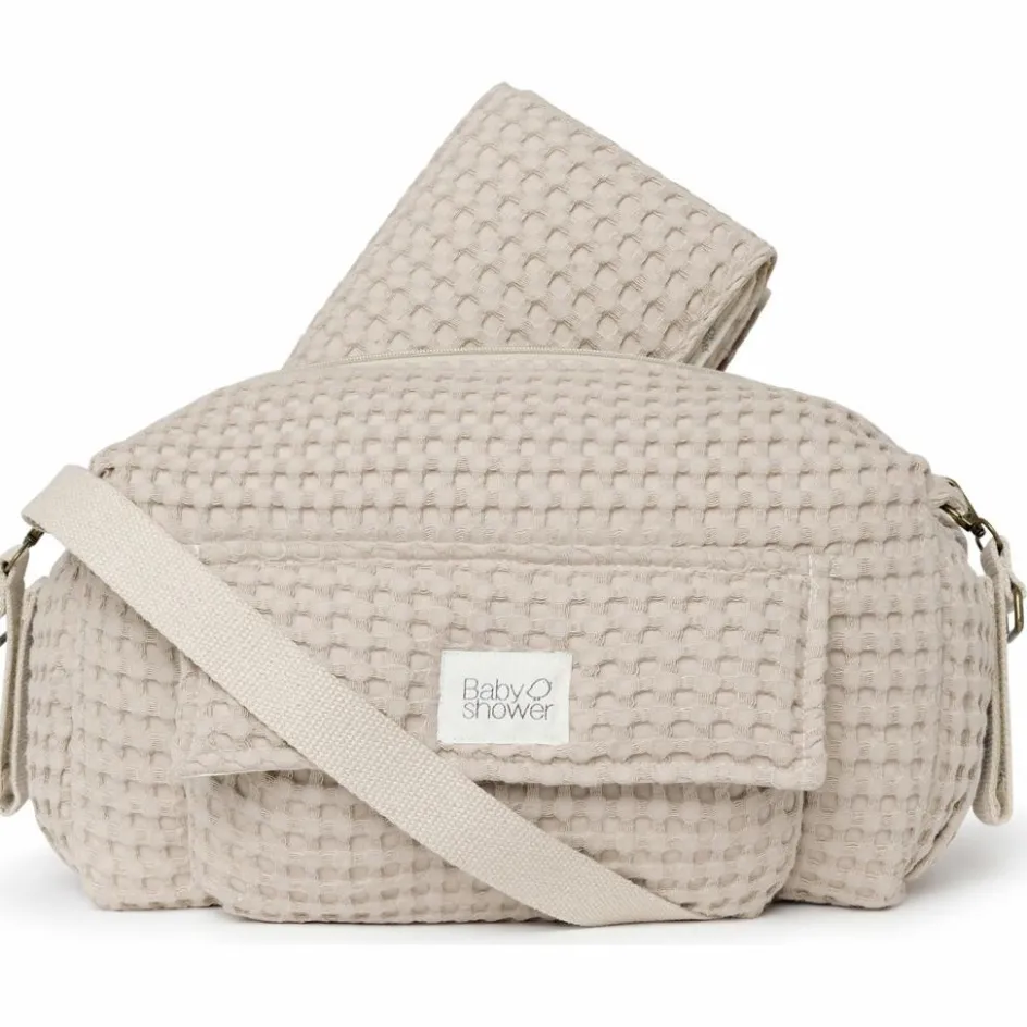 Babyshower Sac à langer Camila Gofre Latte