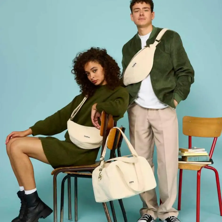 Sac à langer Charlie Velours|Hindbag Outlet