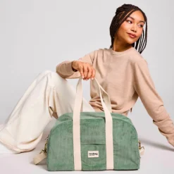 Hot Hindbag Sac à langer Charlie Velours Vert d'eau