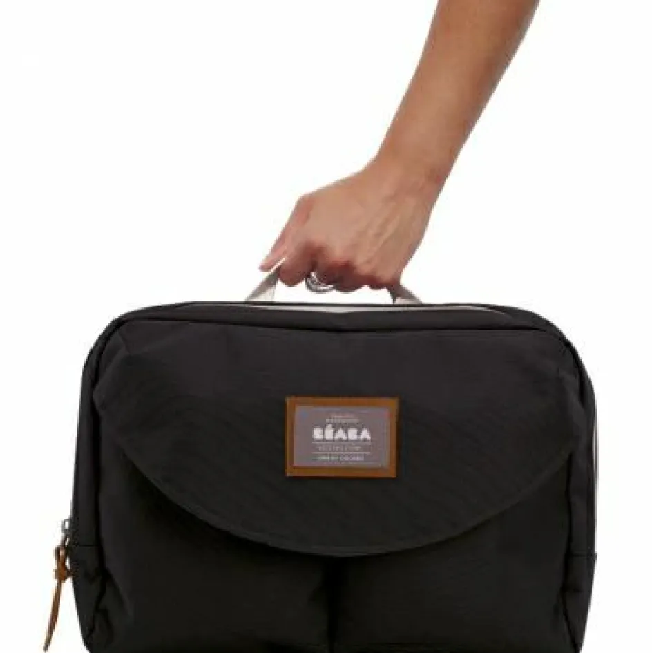Sac à langer Genève II Smart Colors noir|Béaba Hot