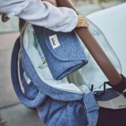 BEBEL Sac à langer gris clair Comme un bonbon Wavy