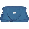 BEBEL Sac à langer 24-48h effet lin bleu capri