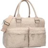 Sac à langer Hello Little One sherpa beige|Kidzroom New