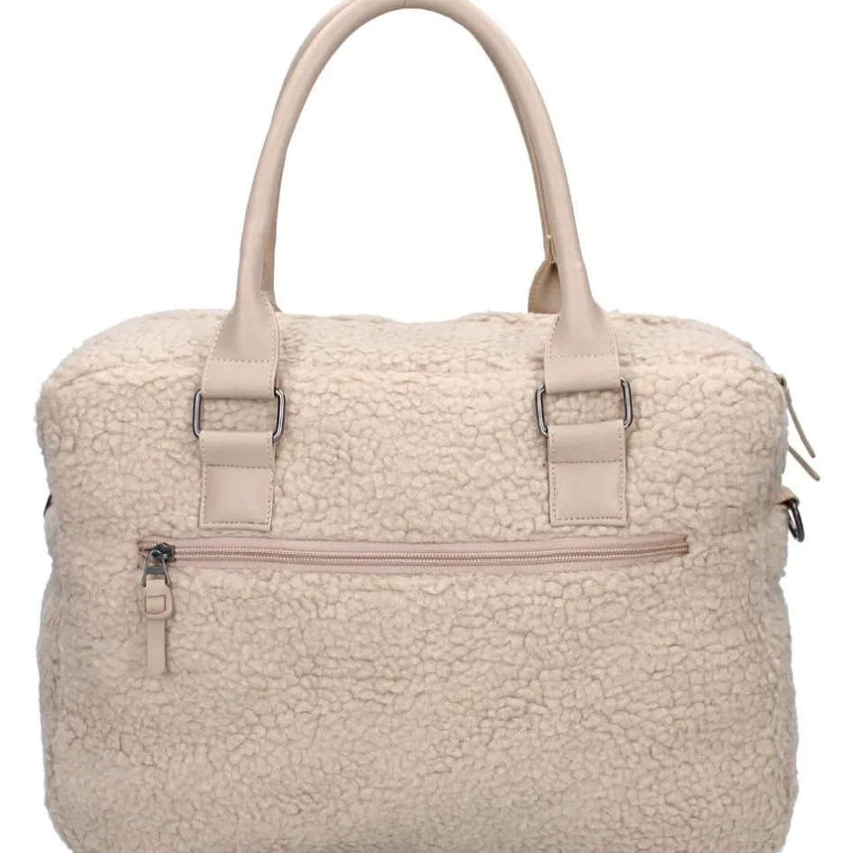 Sac à langer Hello Little One sherpa beige|Kidzroom New