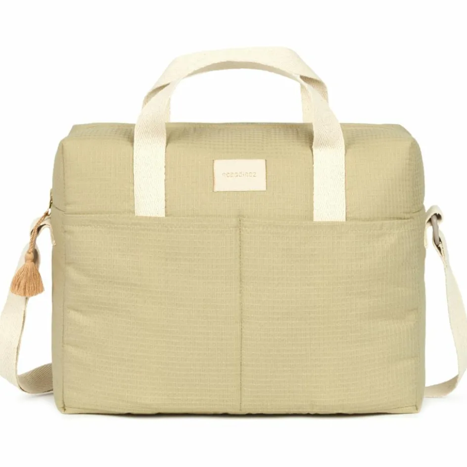 Nobodinoz Sac à langer imperméable Gala Opera Green Tea