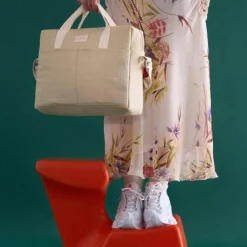 Nobodinoz Sac à langer imperméable Gala Opera Green Tea