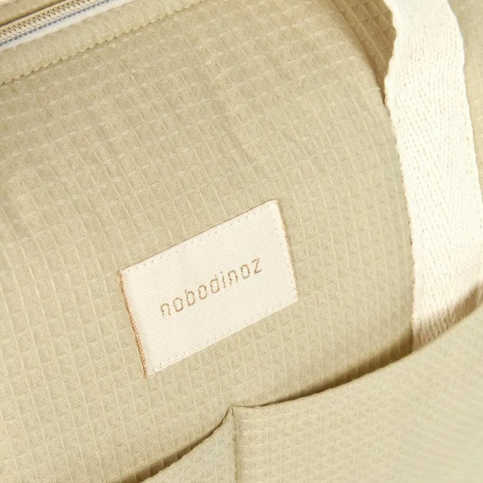 Nobodinoz Sac à langer imperméable Gala Opera Green Tea