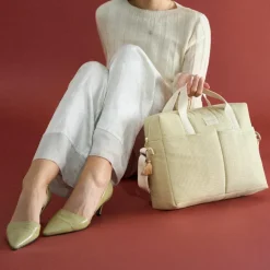 Nobodinoz Sac à langer imperméable Gala Opera Green Tea