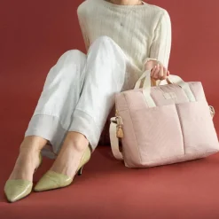 Hot Nobodinoz Sac à langer imperméable Gala Opera Mauve Pink