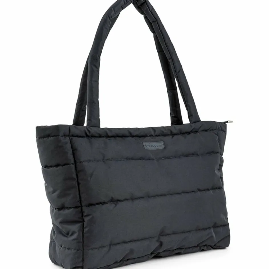 Sac à langer matelassé Noir|Done by Deer