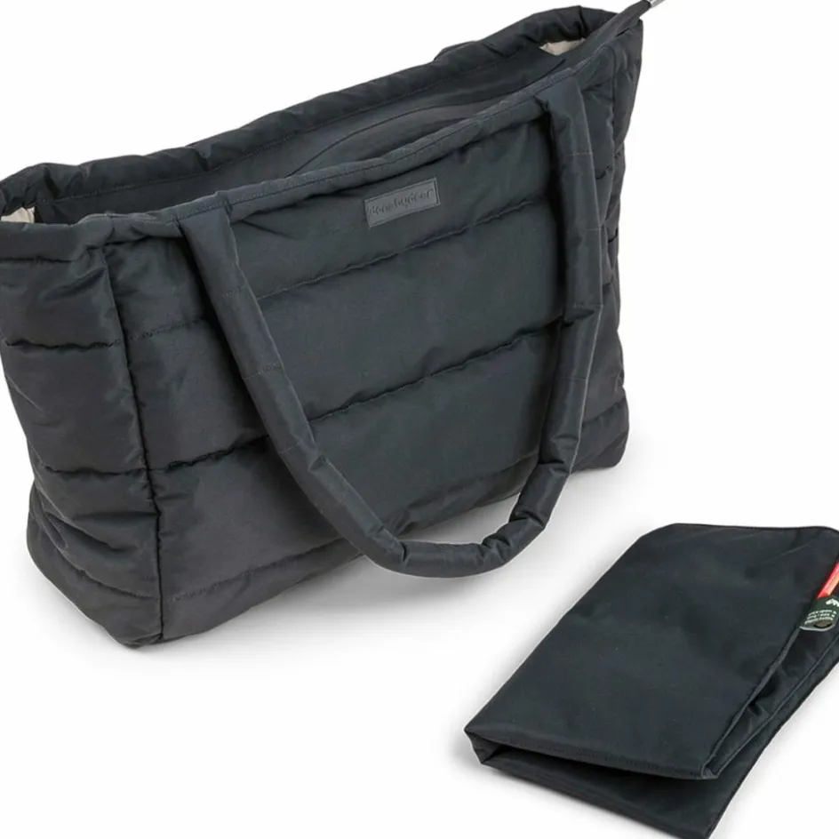Sac à langer matelassé Noir|Done by Deer