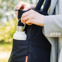 Sac à langer matelassé Noir|Done by Deer