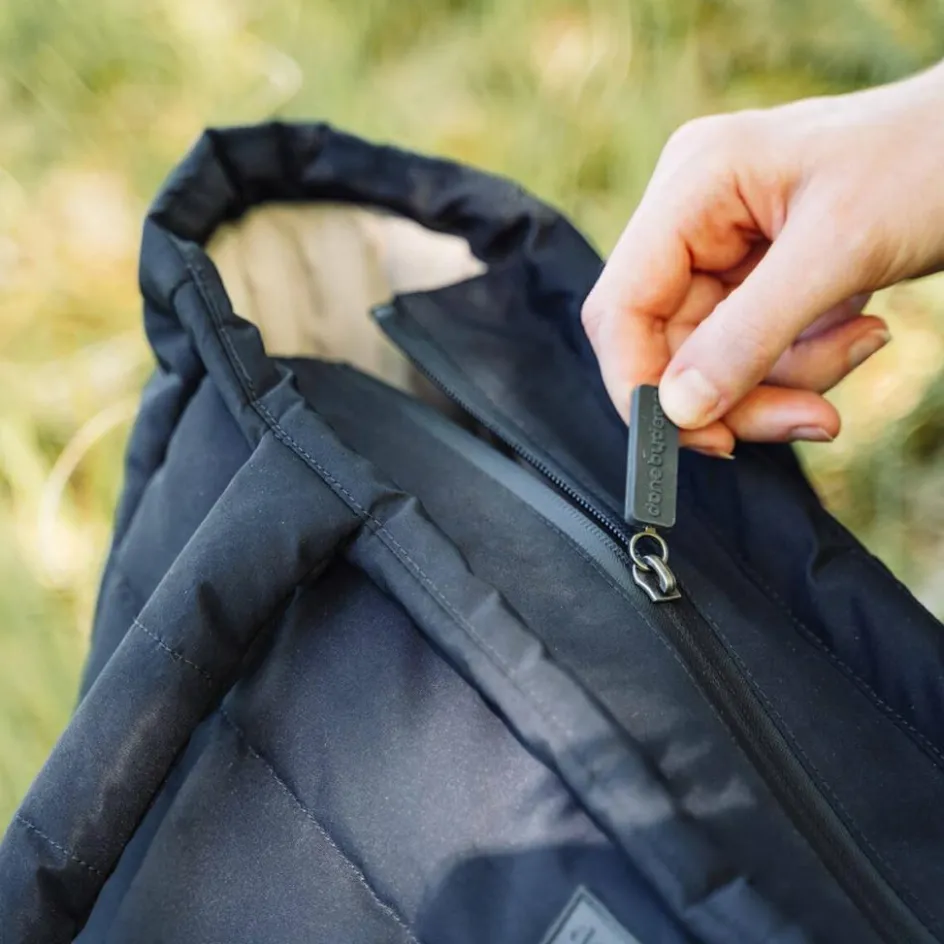 Sac à langer matelassé Noir|Done by Deer