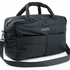 Sac à langer matelassé Noir|Done by Deer Clearance