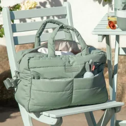 Sac à langer matelassé papaye|Done by Deer Best