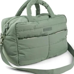 Sac à langer matelassé vert|Done by Deer Online