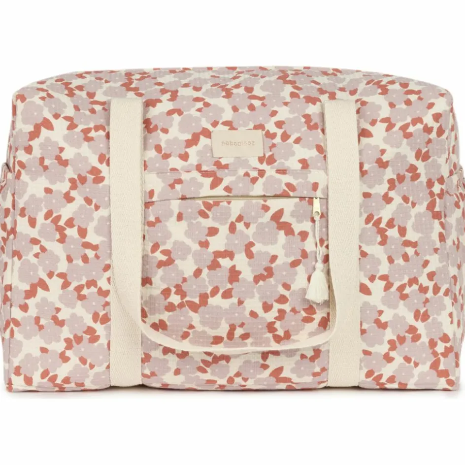 Best Nobodinoz Sac à langer maternité imperméable Opera Mauve Sakura