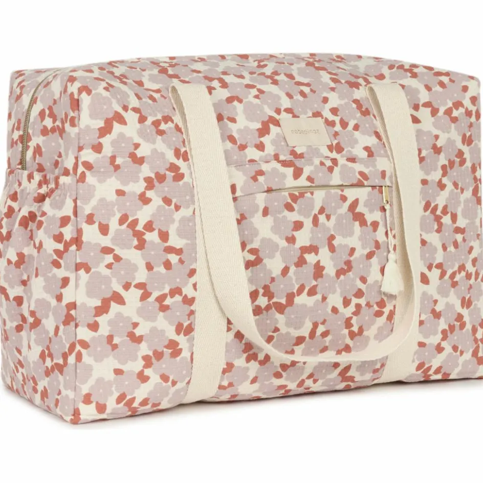 Best Nobodinoz Sac à langer maternité imperméable Opera Mauve Sakura