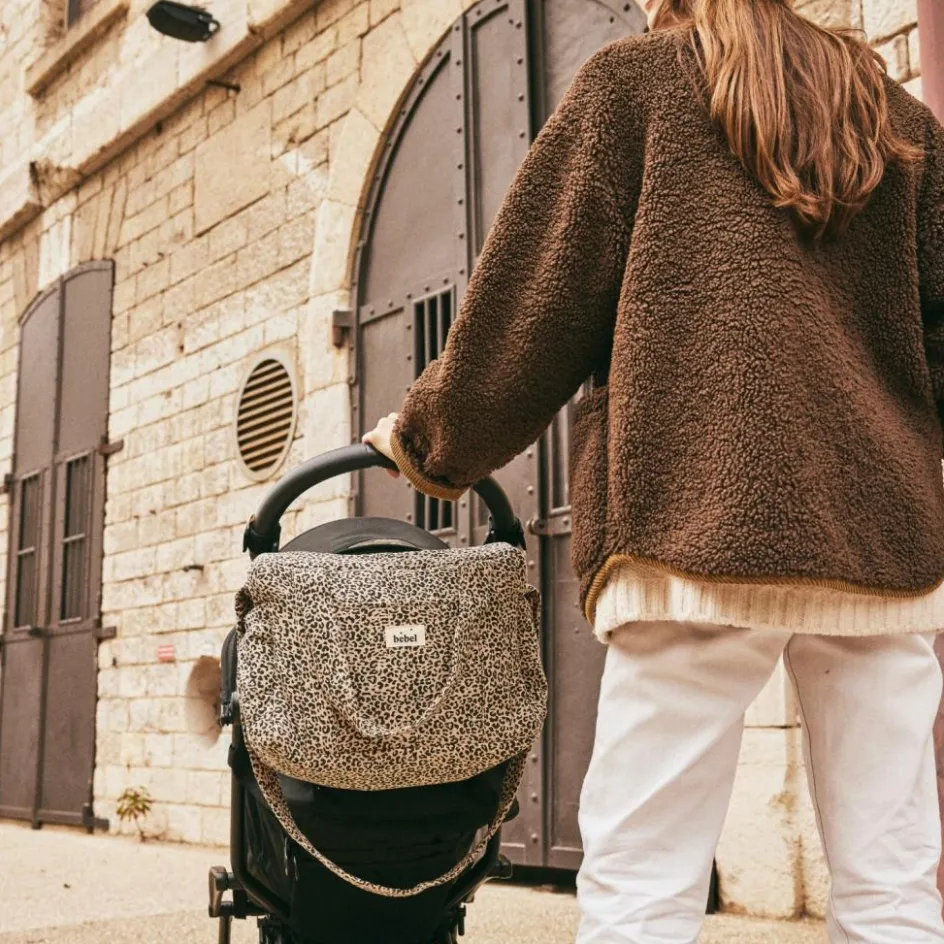 Sac à langer Middle Léopard beige|BEBEL Sale