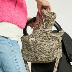 Sac à langer Mini Léopard beige|BEBEL Discount