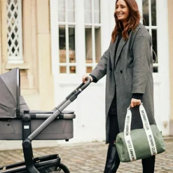 Hot Childhome Sac à langer Mommy Club signature vert