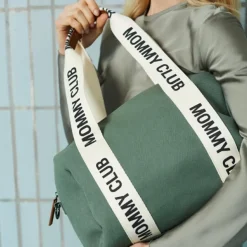 Hot Childhome Sac à langer Mommy Club signature vert